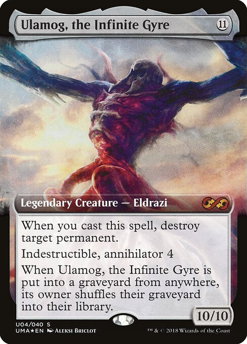 Ulamog, the Infinite Gyre - Ultimate Box Topper - U4