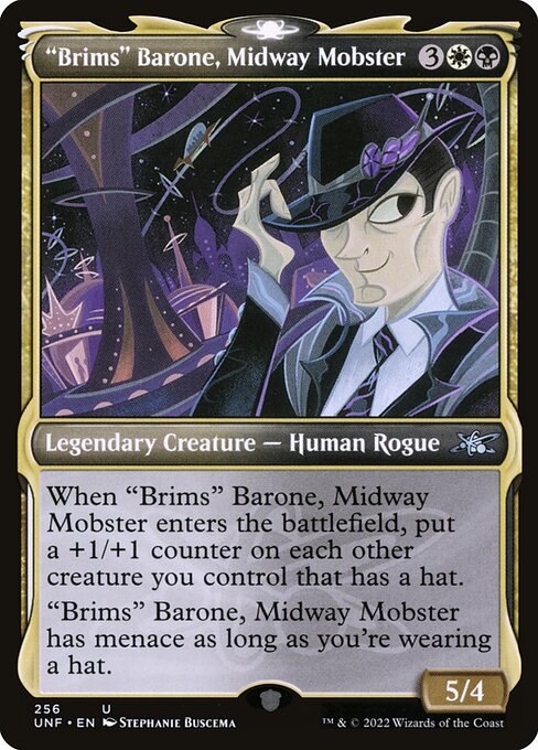 "Brims" Barone, Midway Mobster - Unfinity - 256