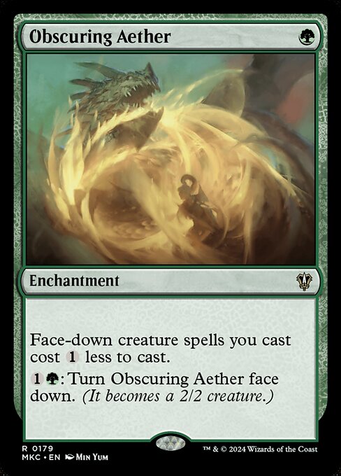 Obscuring Aether - Murders at Karlov Manor Commander - 179