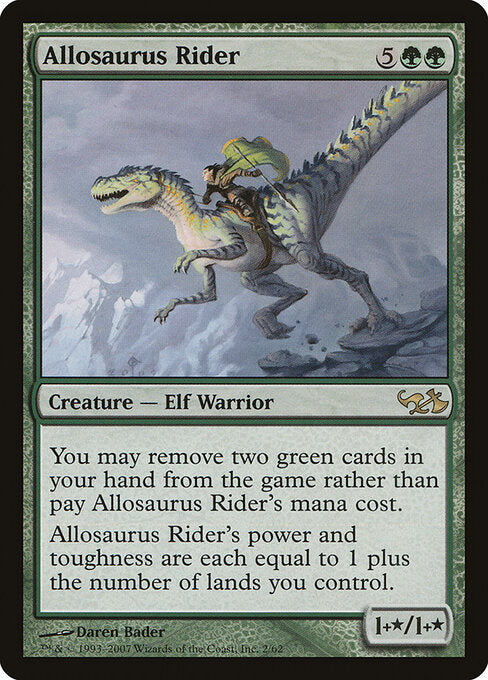 Allosaurus Rider - Duel Decks: Elves vs. Goblins - 2