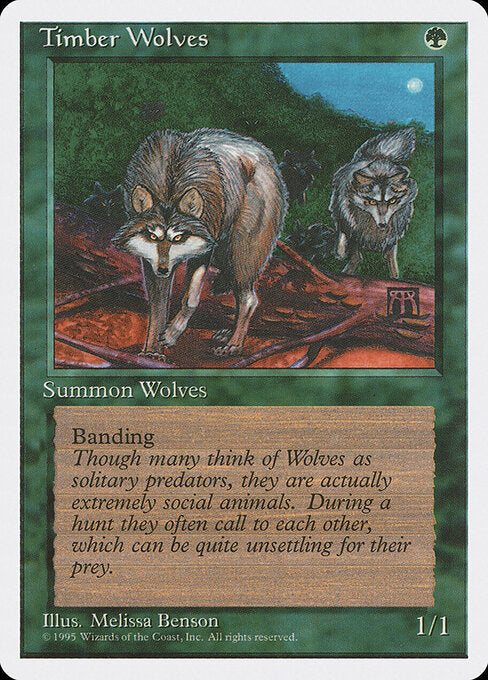 Timber Wolves - Fourth Edition - 275