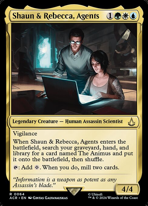 Shaun & Rebecca, Agents - Assassin's Creed - 64