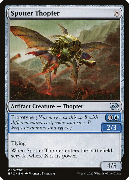 Spotter Thopter - The Brothers' War - 80
