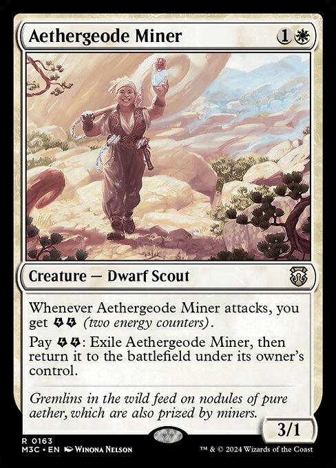 Aethergeode Miner - Modern Horizons 3 Commander - 163