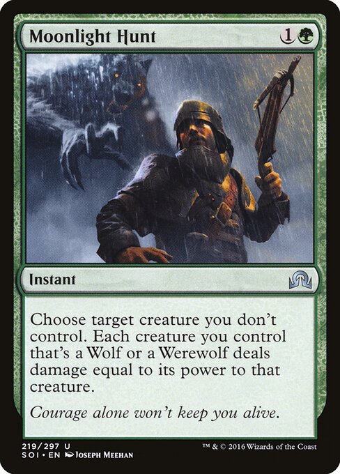 Moonlight Hunt - Shadows over Innistrad - 219