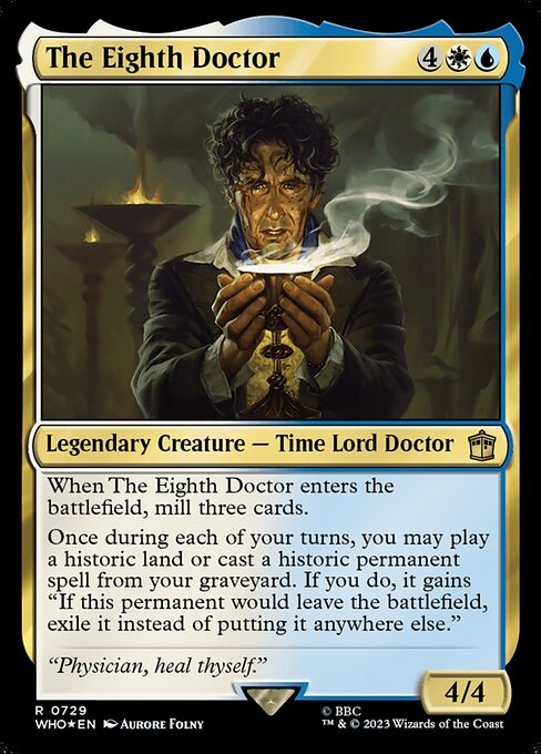 The Eighth Doctor - Doctor Who - 729