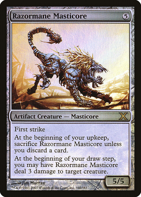 Razormane Masticore - Tenth Edition - 340★