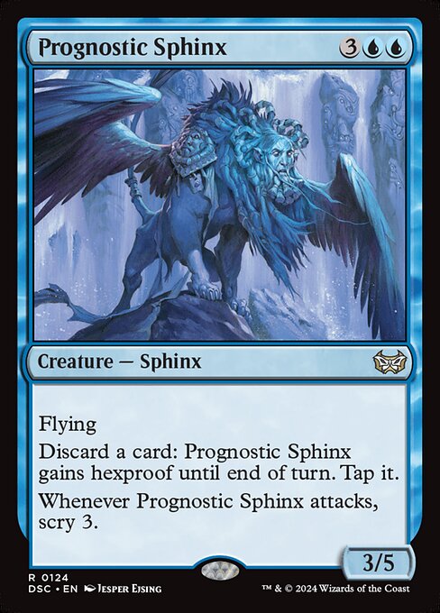 Prognostic Sphinx - Duskmourn: House of Horror Commander - 124