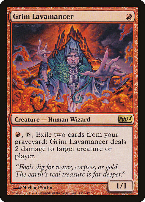 Grim Lavamancer - Magic 2012 - 145