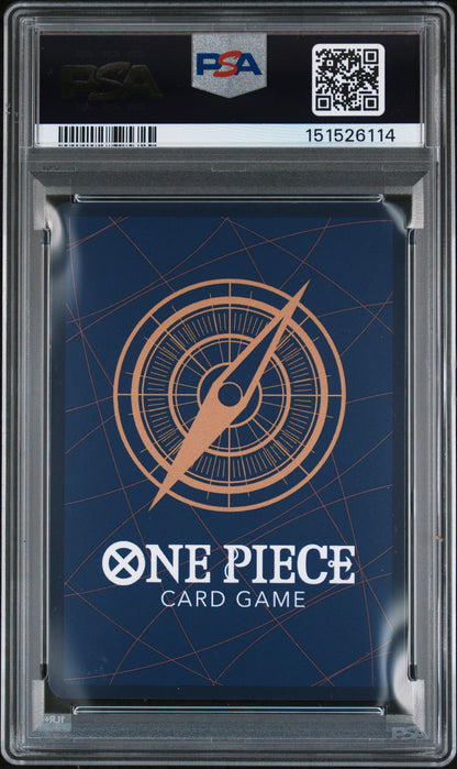 KID & KILLER SPECIAL ALTERNATE ART 2026 ONE PIECE OP14-EB04-THE AZURE SEA'S SEVEN PSA GEM MT 10