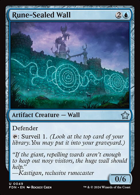 Rune-Sealed Wall - Foundations - 49