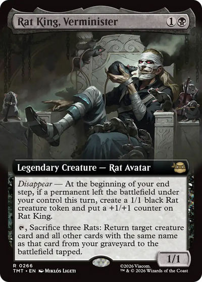 Rat King, Verminister (Extended Art) [Teenage Mutant Ninja Turtles]