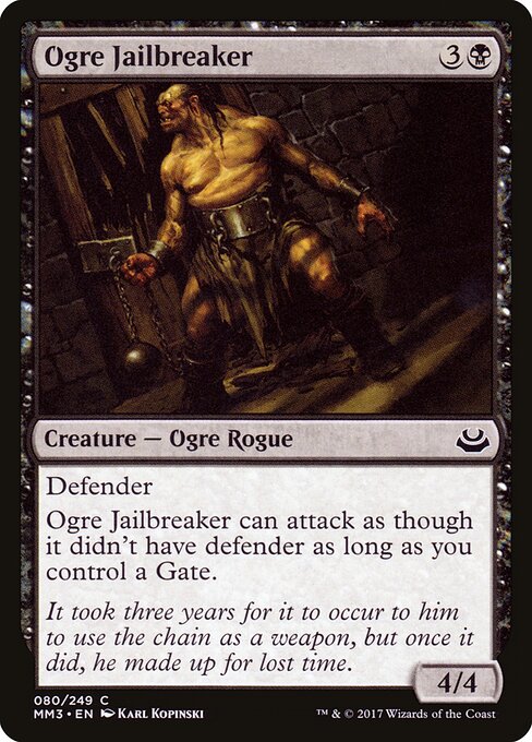 Ogre Jailbreaker - Modern Masters 2017 - 80