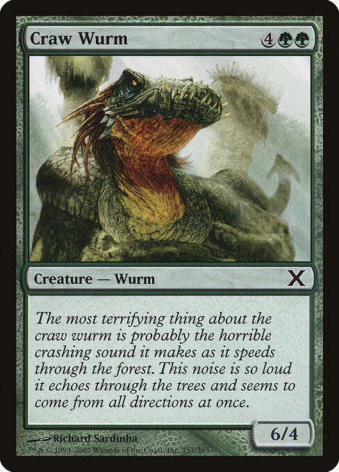 Craw Wurm - Tenth Edition - 257