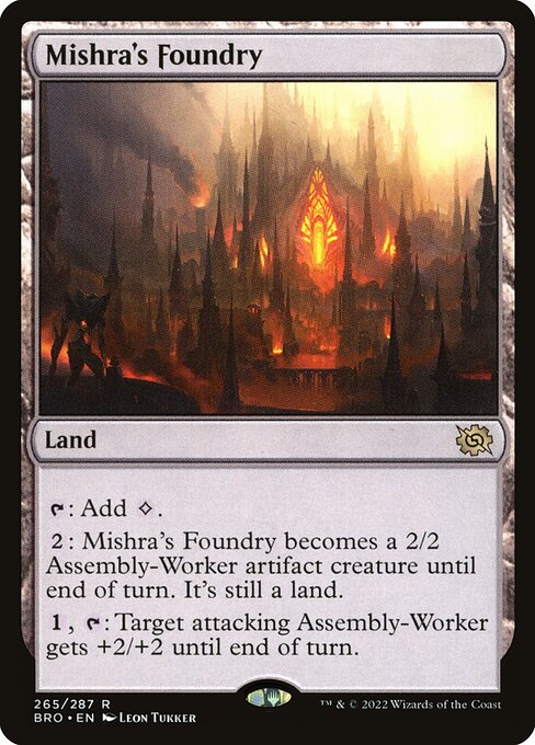 Mishra's Foundry - The Brothers' War - 265