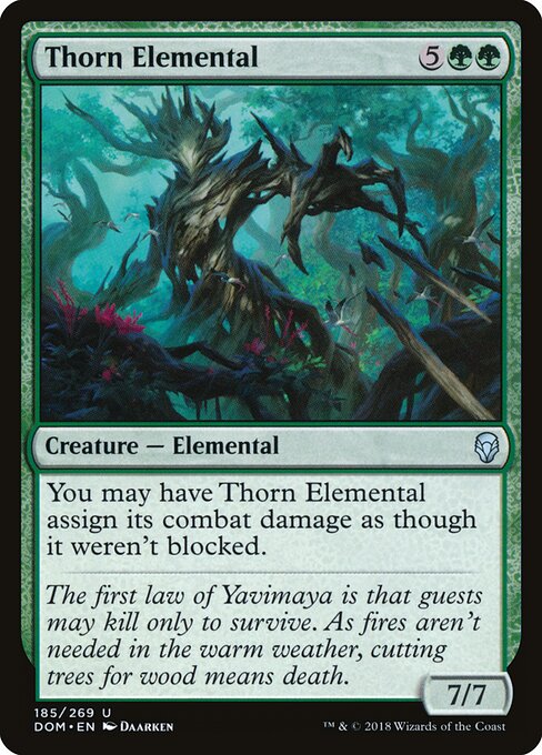 Thorn Elemental - Dominaria - 185