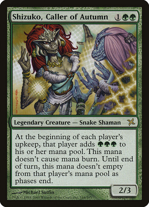 Shizuko, Caller of Autumn - Betrayers of Kamigawa - 144