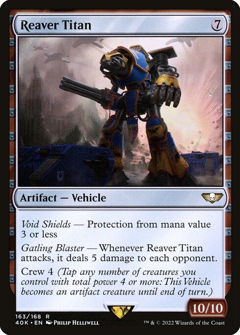 Reaver Titan - Warhammer 40,000 Commander - 163