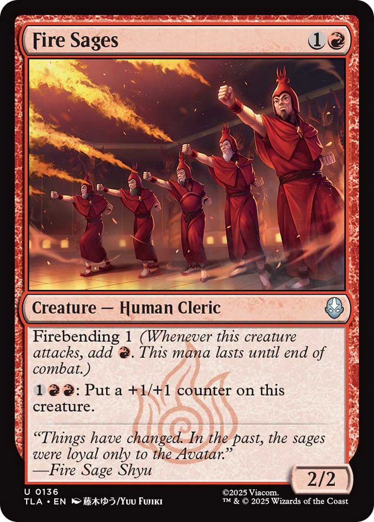 Fire Sages [Avatar: The Last Airbender]