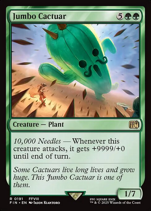 Jumbo Cactuar - Final Fantasy - 191