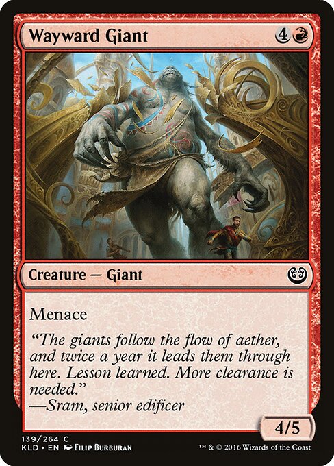 Wayward Giant - Kaladesh - 139
