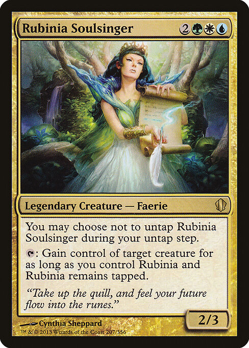 Rubinia Soulsinger - Commander 2013 - 207