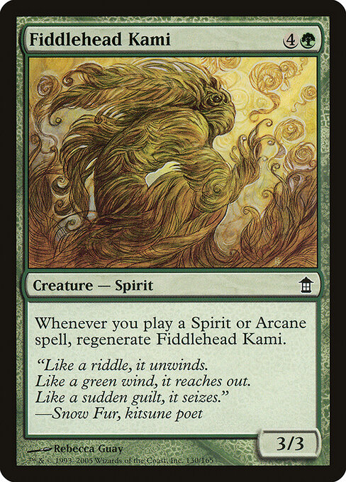 Fiddlehead Kami - Saviors of Kamigawa - 130