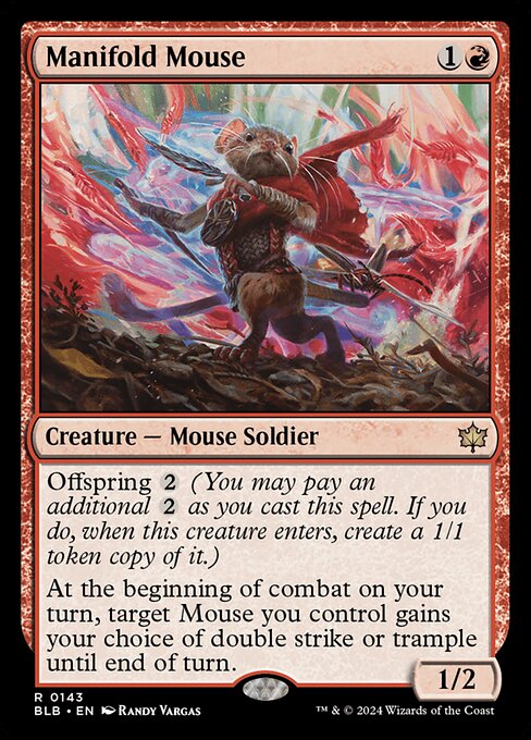Manifold Mouse - Bloomburrow - 143