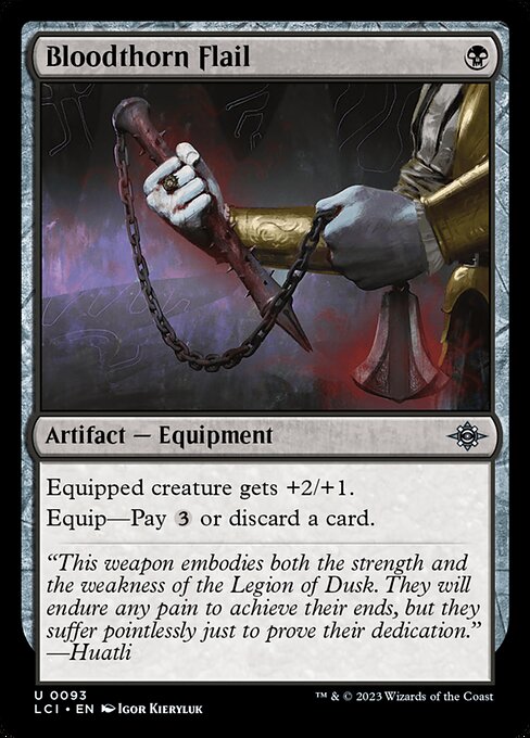 Bloodthorn Flail - The Lost Caverns of Ixalan - 93