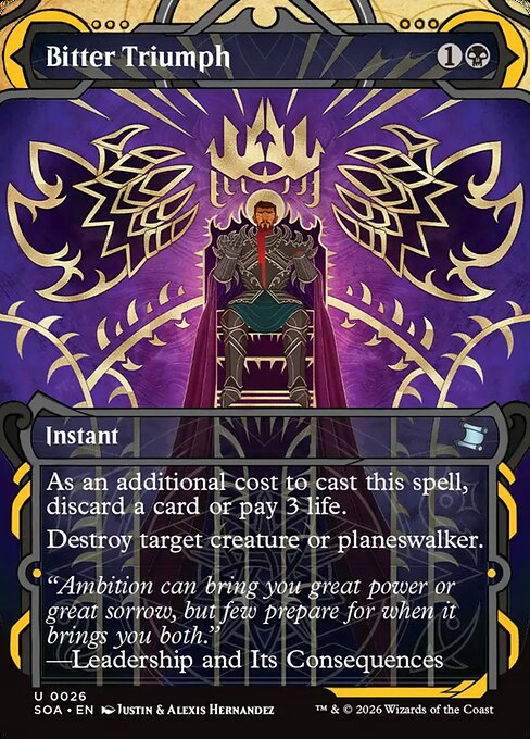 Bitter Triumph - Secrets of Strixhaven Mystical Archive - 26