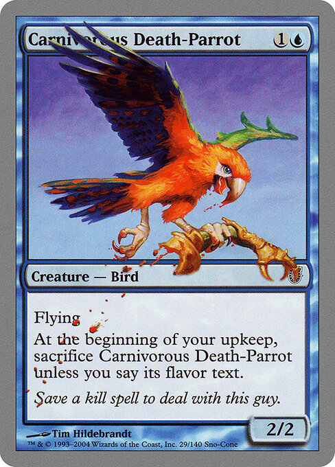 Carnivorous Death-Parrot - Unhinged - 29