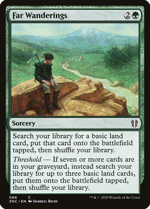 Far Wanderings - Zendikar Rising Commander - 66