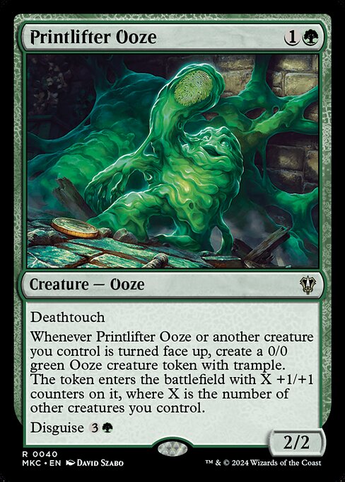 Printlifter Ooze - Murders at Karlov Manor Commander - 40
