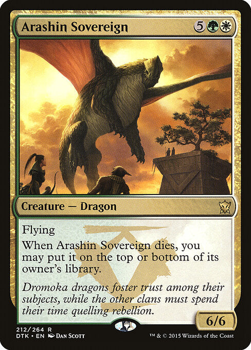 Arashin Sovereign - Dragons of Tarkir - 212
