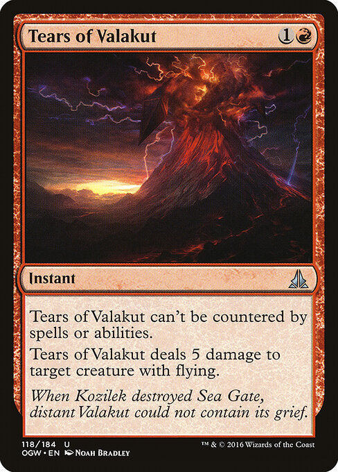Tears of Valakut - Oath of the Gatewatch - 118