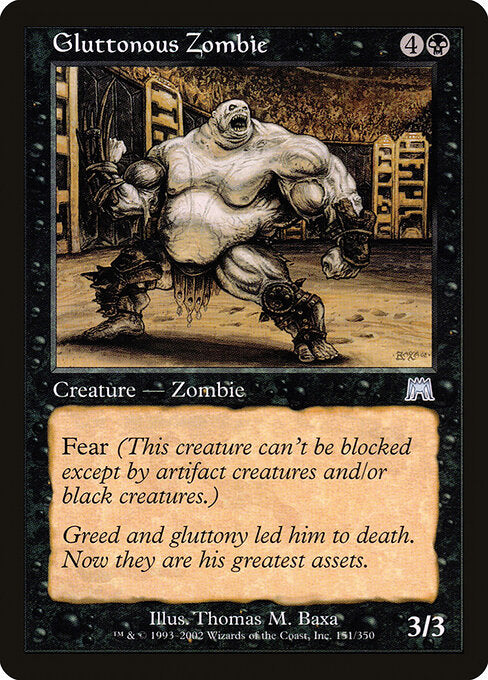 Gluttonous Zombie - Onslaught - 151