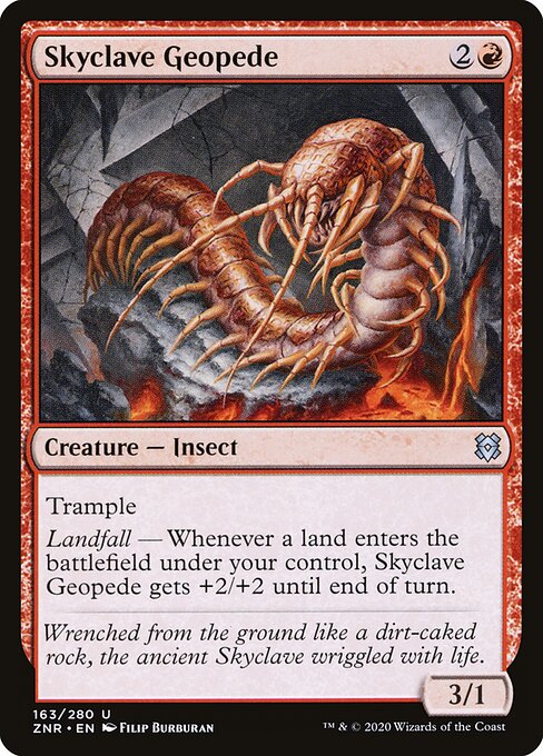 Skyclave Geopede - Zendikar Rising - 163