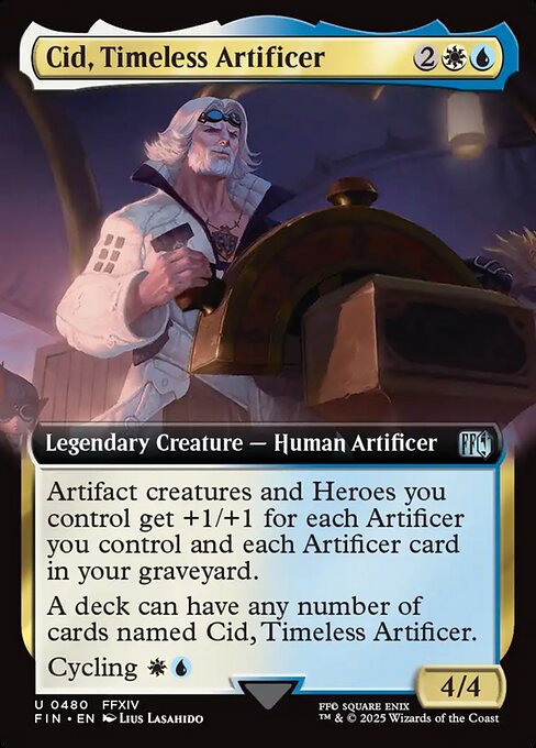Cid, Timeless Artificer - Final Fantasy - 480