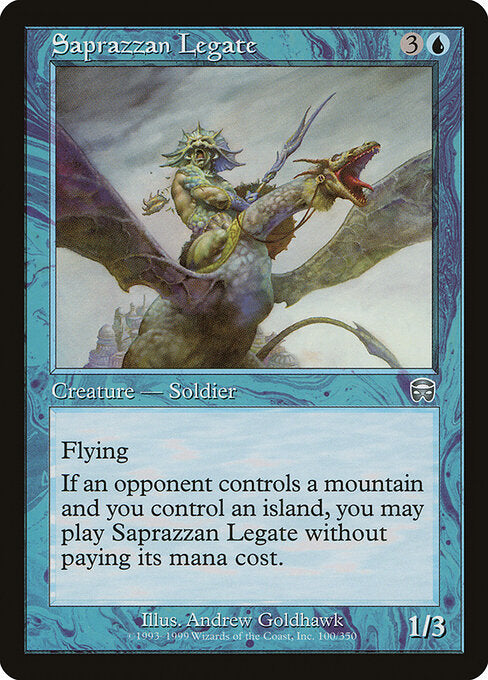 Saprazzan Legate - Mercadian Masques - 100