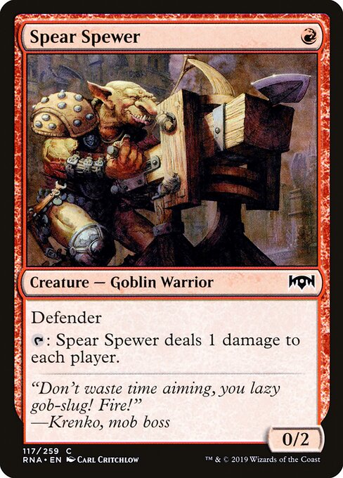 Spear Spewer - Ravnica Allegiance - 117