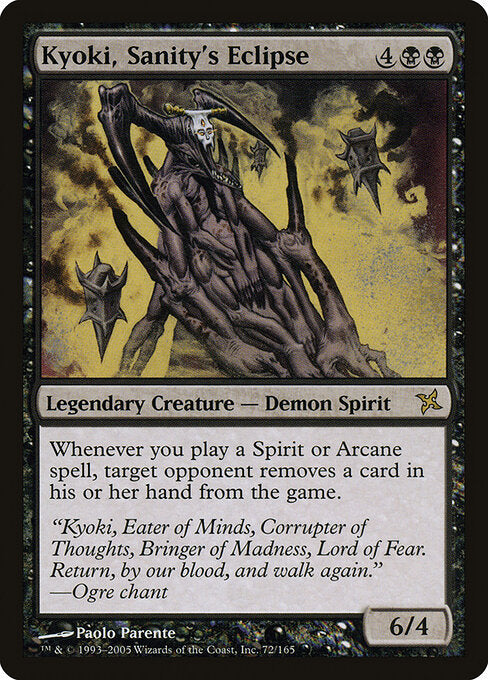 Kyoki, Sanity's Eclipse - Betrayers of Kamigawa - 72