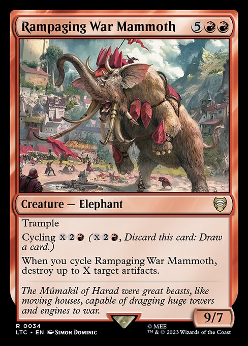 Rampaging War Mammoth - Tales of Middle-earth Commander - 34