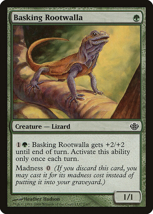 Basking Rootwalla - Duel Decks: Garruk vs. Liliana - 2