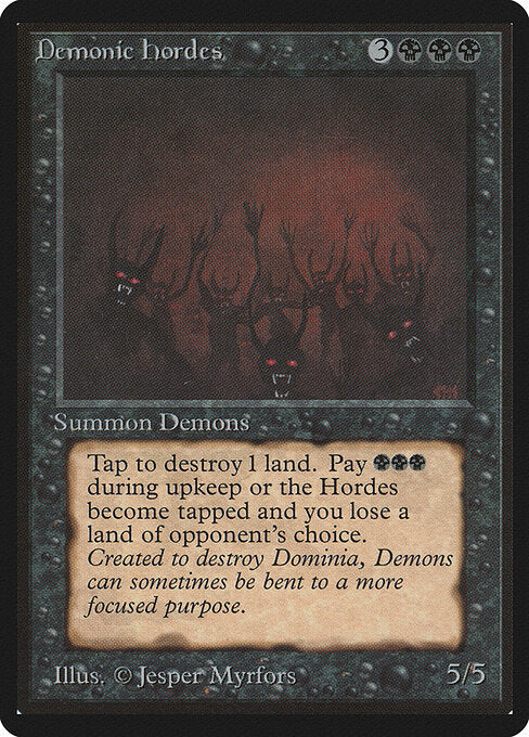 Demonic Hordes - Limited Edition Beta - 104