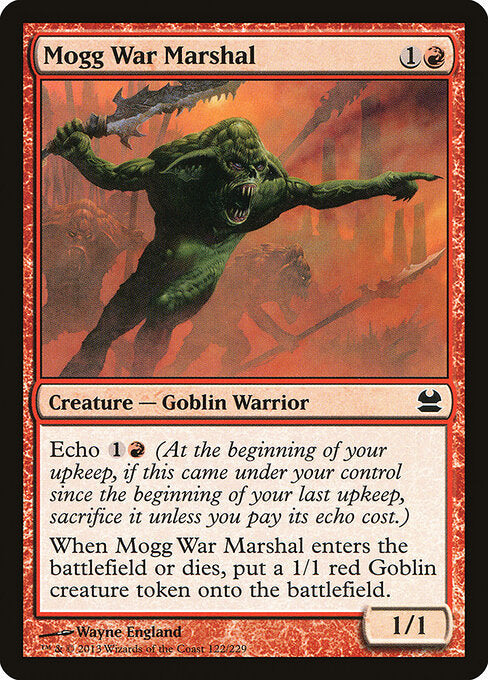 Mogg War Marshal - Modern Masters - 122
