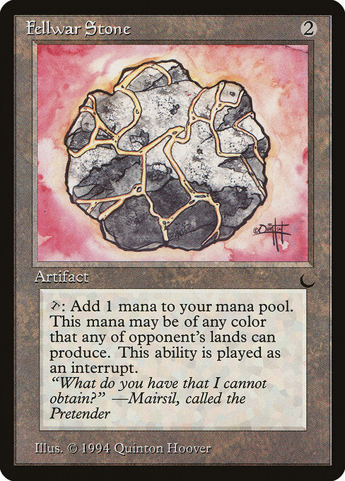 Fellwar Stone - The Dark - 102