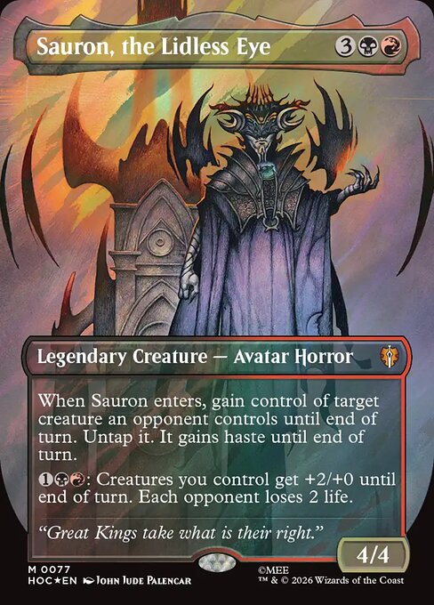 Sauron, the Lidless Eye - The Hobbit Eternal - 77