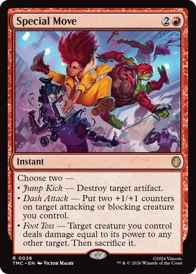 Special Move [Teenage Mutant Ninja Turtles Commander]
