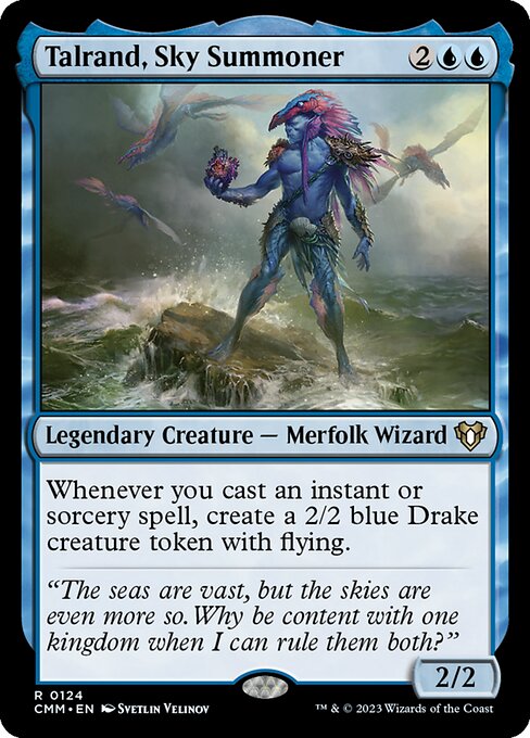 Talrand, Sky Summoner - Commander Masters - 124