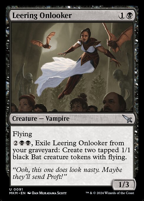 Leering Onlooker - Murders at Karlov Manor - 91